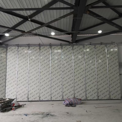 成都批发侧转门推拉门工业平开门快速卷帘门机库门专业车间厂房图3