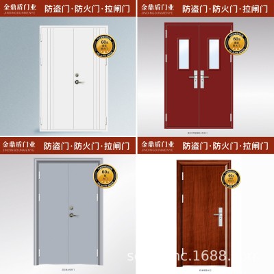 高品质防火门甲级乙级丙级钢制木质安全消防门工程四川工厂直销图4