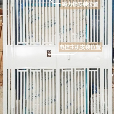 四川成都小区楼道入户防盗单元门厂家直销刷卡门禁电控玻璃楼宇门图3