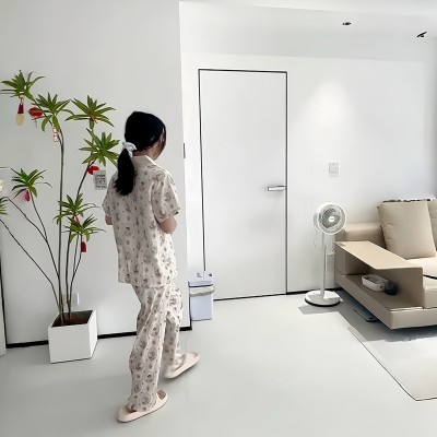 极简门铝木门批发厂家直销室内隐形门窄边无框门卧室隐框门 涂料门图4