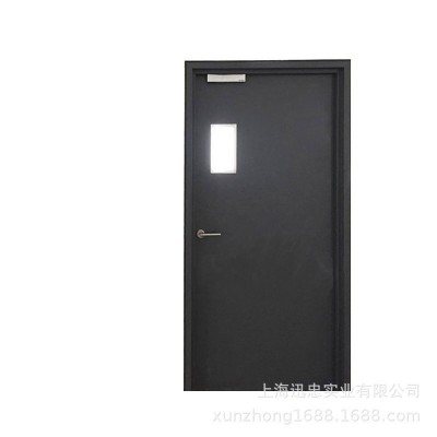60分钟乙级钢质防火门厂家一门一证单开 双开消防门图2