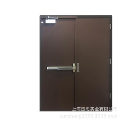 60分钟乙级钢质防火门厂家一门一证单开 双开消防门图5
