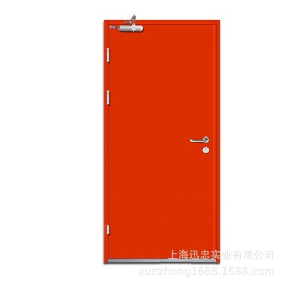 60分钟乙级钢质防火门厂家一门一证单开 双开消防门图4