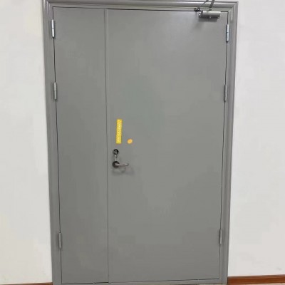 【厂家定制】钢质钢木复合防火门 冷轧钢消防门 资质齐全包过消防图2