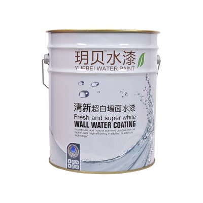 乳胶漆室内家用内墙漆清新超白净味防霉墙面漆20kg白色水性涂料图5