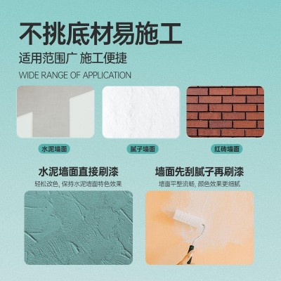 外墙漆水泥墙面乳胶漆室内室外户外自刷防水防晒油漆白色家用涂料图2