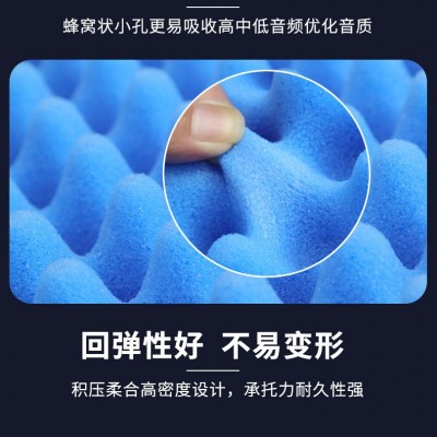 隔音棉自粘墙体吸音棉主播室录音棚5cm卷棉隔音降噪阻燃装修材料图4