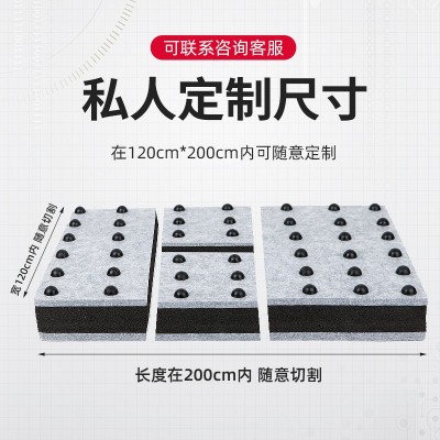 架子鼓专用隔音地垫低音炮减震地垫电子鼓脚垫防滑加厚鼓毯隔音垫图2