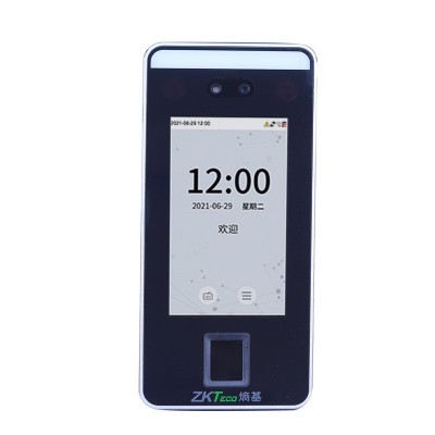 ZKTeco熵基中控xface600动态人脸识别考勤机指纹面部门禁一体机厂图5