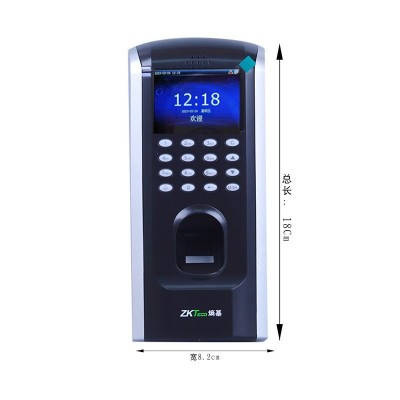 ZKTECO熵基中控刷卡指纹门禁考勤一体机F7plus套装玻 璃门铁门木门图5