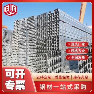 镀锌方管矩形管型材原厂直发钢结构制管建筑方通大棚钢管无缝方管图4