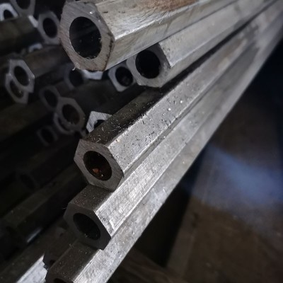 现货异形管厂家20#45号外六角内圆无空心六角钢棒 冷拔异型碳钢管图2