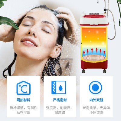 甬泉移动洗澡机100L即热家用储水式电热水器智能恒温简易断电淋浴图4