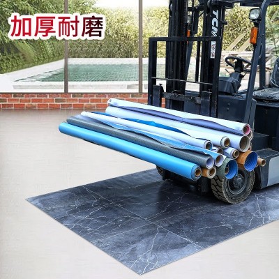 白芯金刚革工程地板革PVC塑胶地板工程革实心实密办公仓库地板革图2