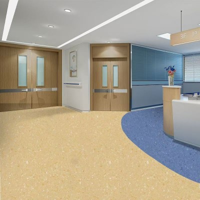 pvc地板革医院学校商用塑胶地板加厚防火耐磨水泥地直接铺地板贴图3