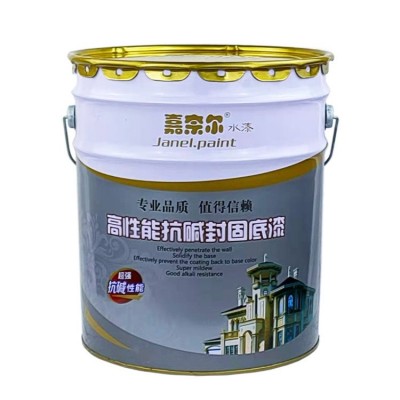 嘉奈尔透明抗碱渗透底漆多彩漆质感花岗岩真石漆内外墙乳胶漆底涂图5