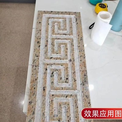 新金彩麻天然花岗岩石材楼梯踏步外墙干挂地面罗马柱子窗套线门套图4