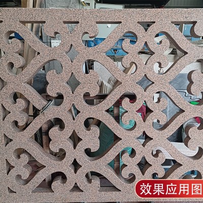 中原红新莎莉仕红花岗岩石材柱子外墙干挂花园地铺路沿石阳台柱子图2
