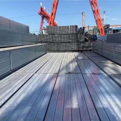 镀锌方管现货40x60100x100方通管Q235B镀锌方管幕墙方管矩形管图2