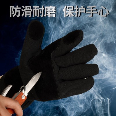 消防认证消防手套防水隔热消防手套消防认证手套消防队微型消防站图3