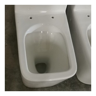 陶瓷冲落式连体马桶/横地排马桶/卫浴/4 英寸口径 /中东非州款式图3