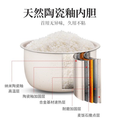 家用电饭锅厨房小家电智能定时预约不粘内胆多功能电饭煲批发代发图2