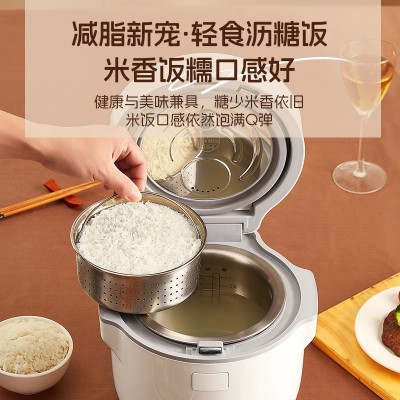 千寿电饭煲家用多功能2L电饭锅汤米分离蒸汽电饭煲代发图2
