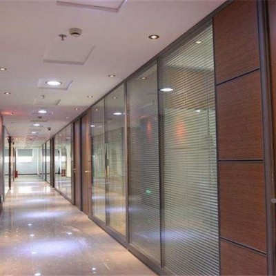 甘肃隔断中式玻璃 鸿森百叶隔断订做 实力厂商批发图1