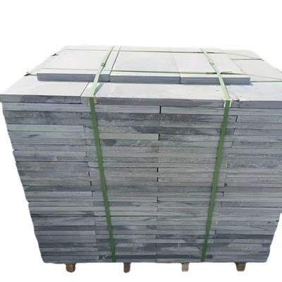 机切青石板户外地砖石天然板岩庭院别墅园林文化石防滑精磨面石砖图5