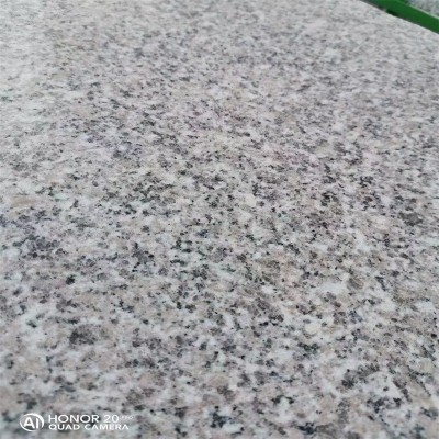 花岗岩石材厂家 灰白色芝麻白火烧板光面荔枝面广场地铺石图3