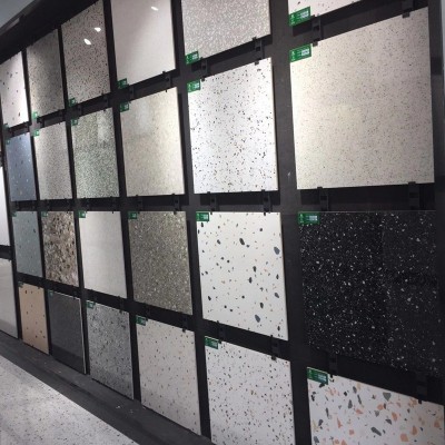 ins风彩色水磨石瓷砖商铺客厅亮光全瓷墙砖厨房卫生间阳台400X800图2