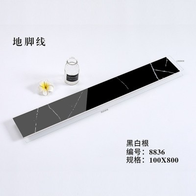 广东地脚线瓷砖批发酒店地脚线瓷砖100*800客厅楼梯装饰边线瓷砖图3