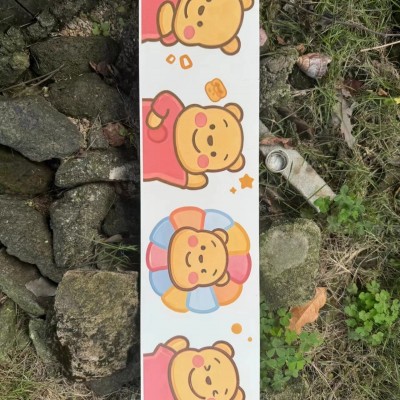 厘诺瓷砖维尼熊彩色卡通瓷砖厕所卫生间小红书奶油峰网红墙砖腰线图4