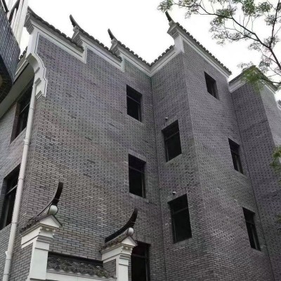 定制仿古面砖青砖贴片庭院中式古建面砖条砖方砖小青砖砌砖片批发图4