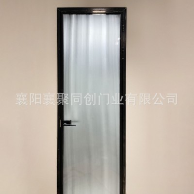 极窄 卫生间门厕所门超白长虹玻璃门浴室钢化玻璃门磨砂平开门图3