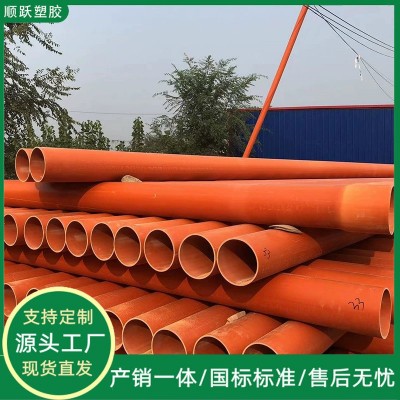 CPVC电力管 厂家高压埋地穿线管 地埋管通讯电力电缆保护套管现货图2