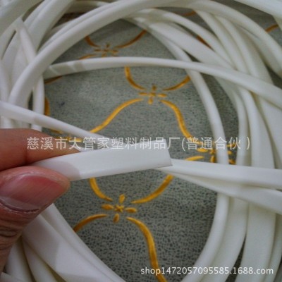 PVC椭圆形环保异型软管可定制方形软套管环保灯具异形马桶灯套管图3