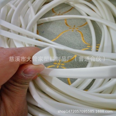 PVC椭圆形环保异型软管可定制方形软套管环保灯具异形马桶灯套管图5