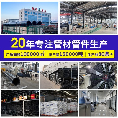 批发pe管聚乙烯hdpe排水管消防管矿用工程排污管钢丝网骨架复合管图3