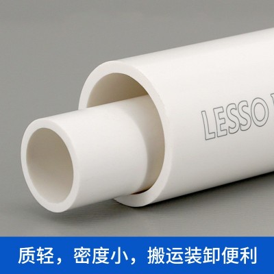 广东总代理联塑PVC-U给水管 直管全规格塑料水管PVC给水管材批发图2