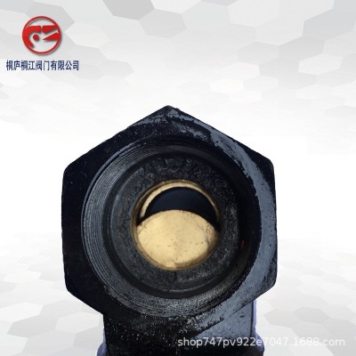 丝口闸阀Z15T-10 厂家直销 专业供应 螺纹人防闸阀消防阀门铸铁图2