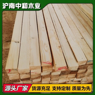 建筑木方厂家供应工程工地用白松木方不易开裂建筑木方条按需加工图2