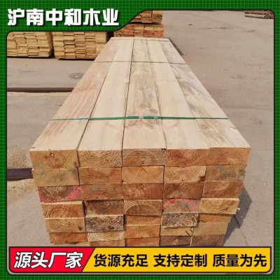 松木建筑工地木方辐射松樟子松铁杉工地工程专用木方花旗松方木图3