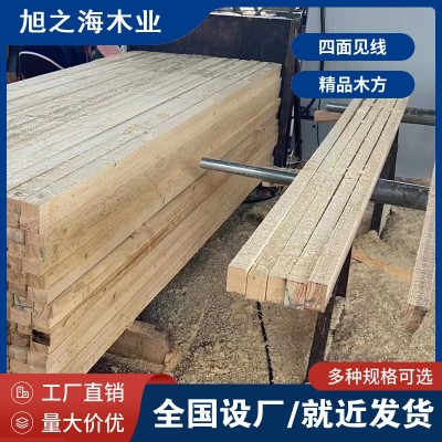 工地材料樟子松辐射松花旗松建筑木方建筑方木松木工程支模垫木图2