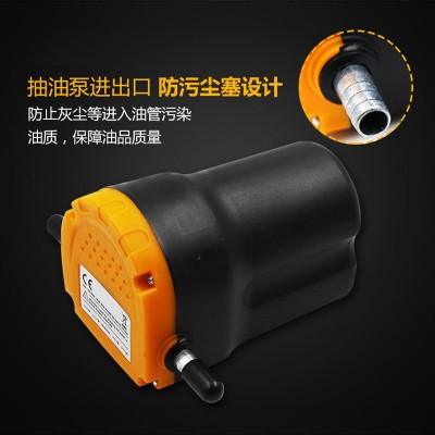 供应12V/24V电动抽油泵 自吸式抽油泵 换机油柴油液压油齿轮油泵图4