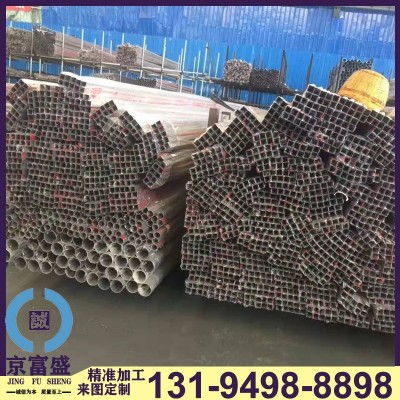 四川 202/304不锈钢装饰圆管矩形管 楼梯扶手/防盗窗专用不锈钢管图3