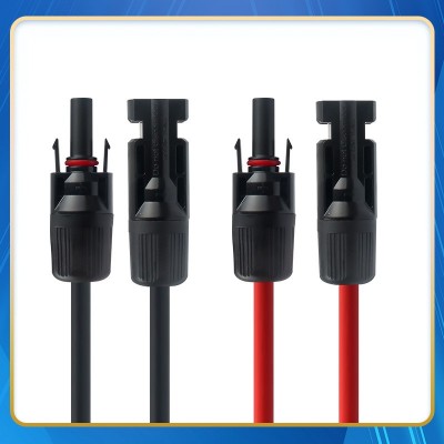 MC4太阳能延长线4平方12AWG/6平方10AWG光伏连接线 加长直流电缆线图4