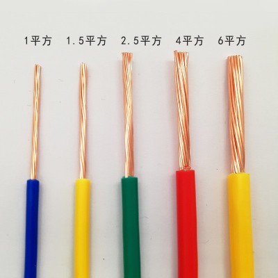 批发家装珠江牌国标电线bvr1.5 2.5 4 6平方铜芯多股多芯阻燃电线图4