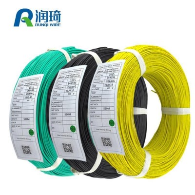 厂家现货 UL1015电子线16AWG 18 20 22 24 电器设备连接线 镀锡线图1