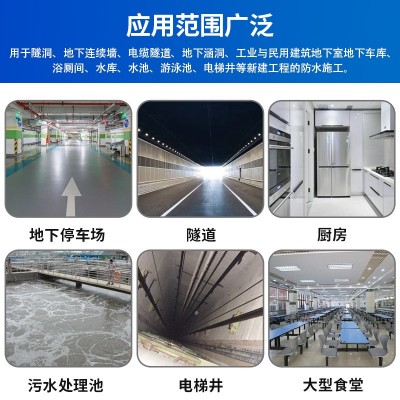 建筑工程混凝土地下室停车场桥梁隧道堵漏水泥基渗透结晶防水涂料图2